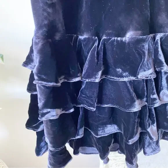 Marissa Webb Everleigh Velvet Mini Dress - Picture 6 of 8